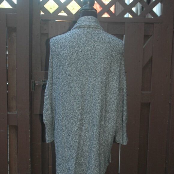 Lou & Grey XS/S Charcoal Grey Cardigan Sweater SUPER COZY - Picture 3 of 3
